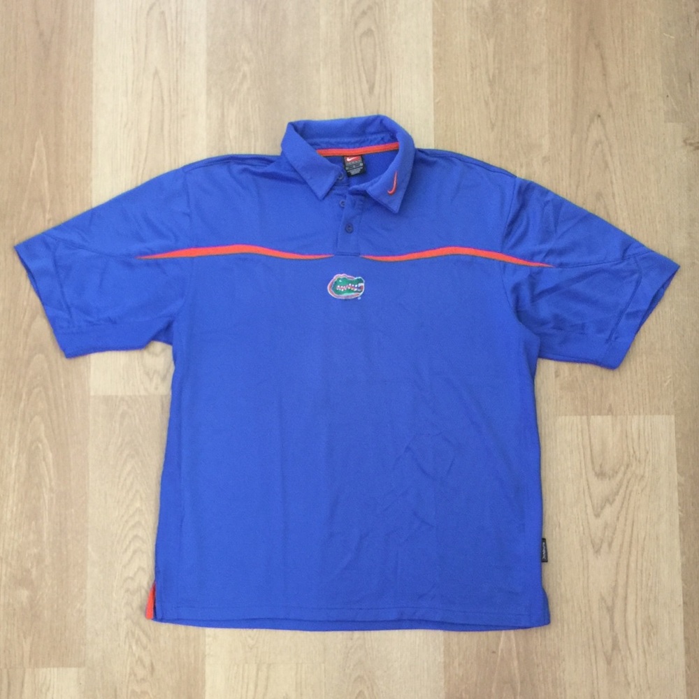 Nike Florida “Gators” Blue & Orange Shirt, Size L